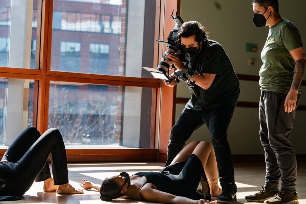 EMERGE_NJSO_DreamPlay_BTS_20210309_mwhitefield_221_WEB Dir. Yuri getting a shot for Emerge