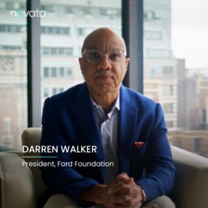 Darren Walker from the Ford Foundation