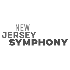 New Jersey Symphony Logo Greyscale