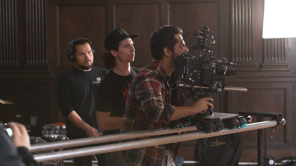 DreamPlay_BTS_Tap-with-Me_009_WEB Dir. Yuri and Camera Op focused on slider