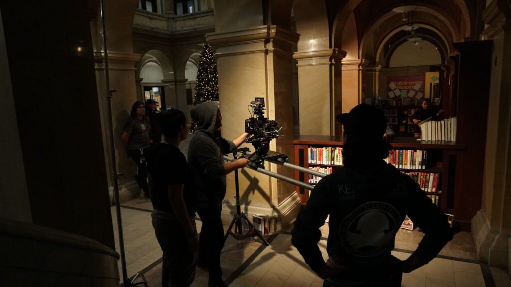 DreamPlay_BTS_Tap-with-Me_012_WEB Dir. Yuri working on a slider shot