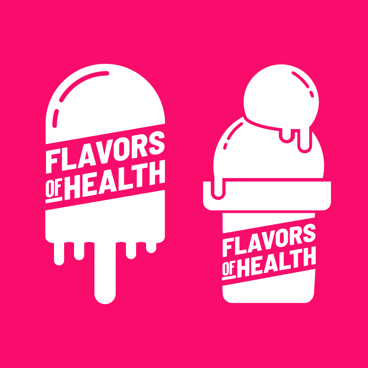 Flavors of Health Combined logo