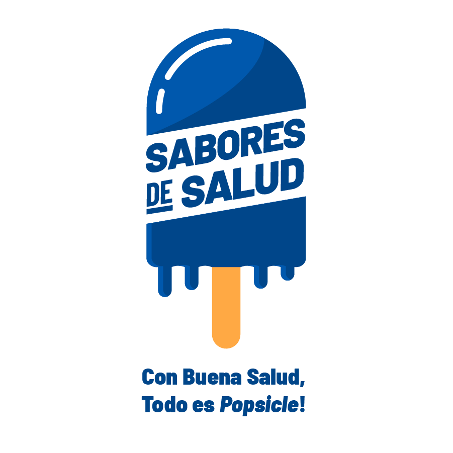 Flavors of Health Popsicle logo spanish