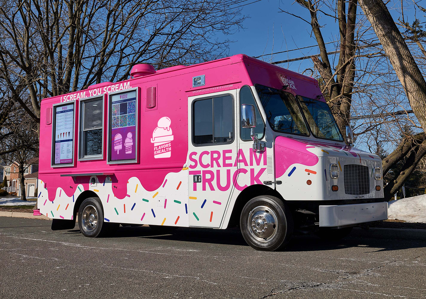 Flavors of Health Ice Scream Truck