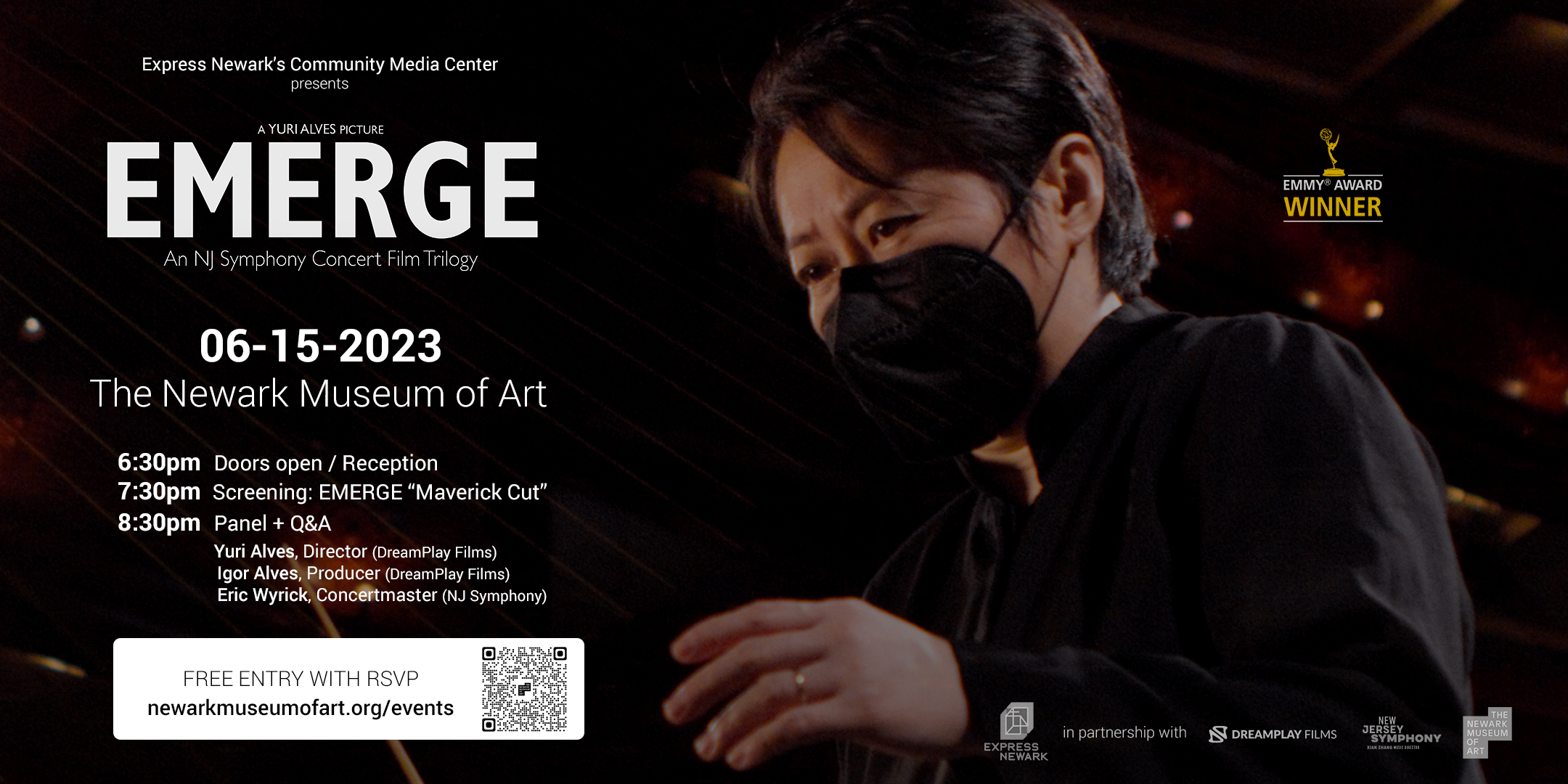 EMERGE Screening at Newark Museum of Art June 15_DreamPlay Films_Yuri Alves