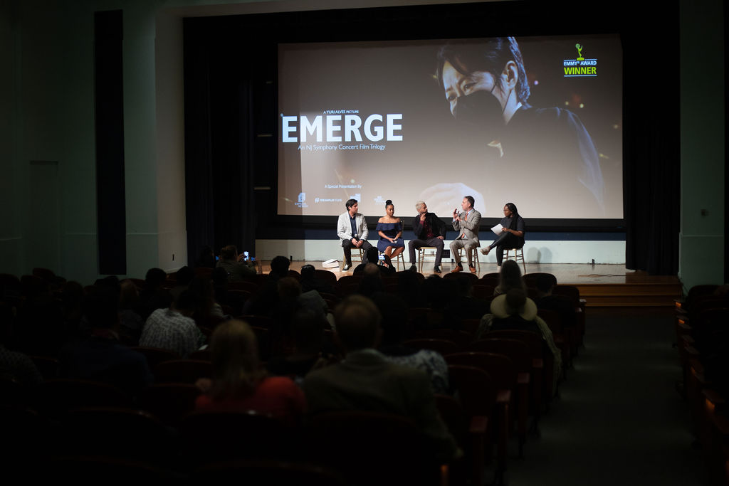 Audience of Panel Discussion after EMERGE Screening