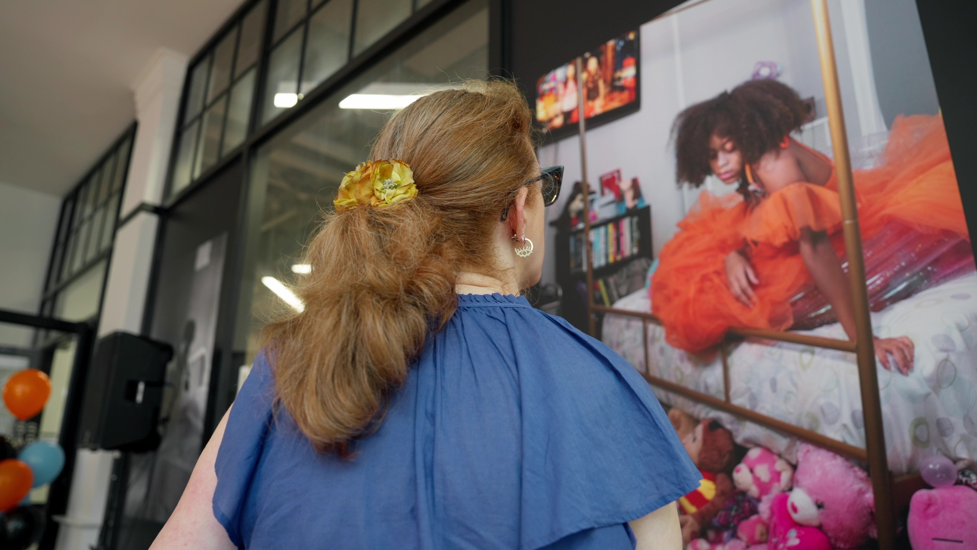 Guest appreciating photo from Picturing Black Girlhood