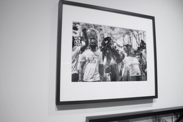 BLM Protest photograph in Paul Robeson Gallery