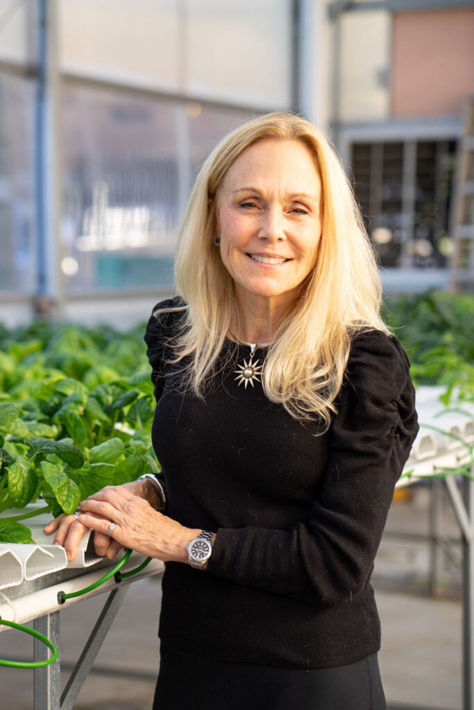 Barbara Mintz at Beth Greenhouse Garden - Photo by Sofia Tome
