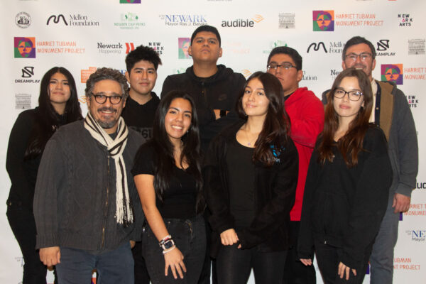 students of East Side High School at premiere of Black Moses Rising