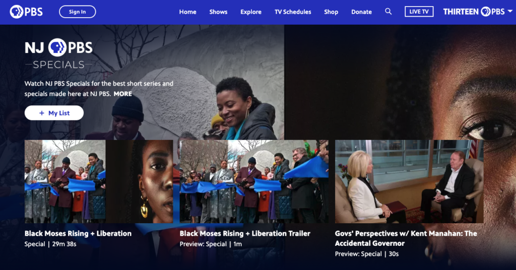 NJPBS Specials_Web Cover Feb 2024_web Black Moses Rising, PBS, NJ PBS, DreamPlay