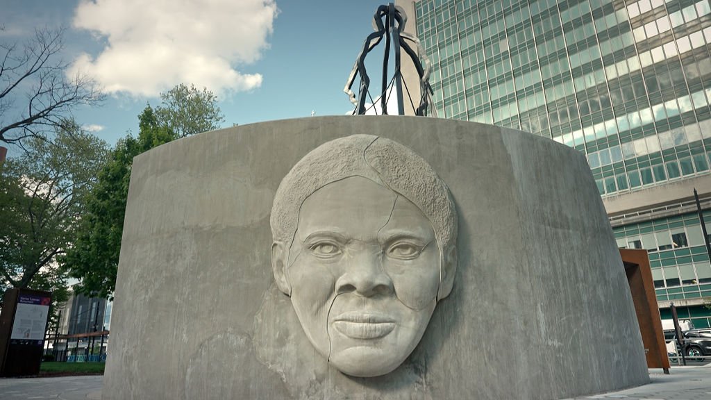 Harriet Tubman portrait wall
